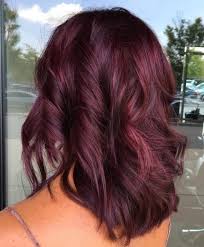 Fashionable, outstanding and stylish are brief words to describe girls with purple hair. Purple Brown Hair Color Brown Hair Shades Wine Hair Purple Brown Hair