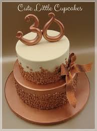 Happy 30th Birthday Cake Topper Rose Gold 2 Tier 30th Birthday Cake In Cream Rose Gold X Tiered Cakes Birthday 25th Birthday Cakes 30 Birthday Cake