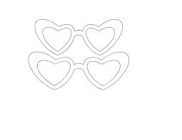 Download Heart Shaped Valentine Day Glasses Heart Shape Svg File Free Valentine Day Svg File Valentine Day Diy Svg Valentine Day Heart Glasses