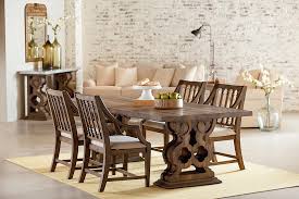 Find the perfect home furnishings at hayneedle, where you can buy online while you explore our room designs and curated looks for tips, ideas & inspiration to help you along the way. Magnolia Home Double Pedestal Dining Table Traditional Dining Room Houston By Star Furniture Houzz