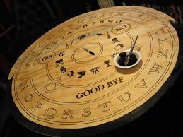 Tutorial On How To Make Your Own Ouija Board Table Makeyourowntarotcards Diy Tarot Cards Ouija Ouija Board
