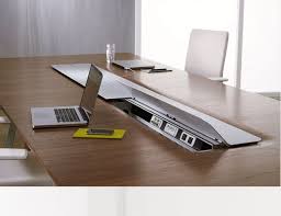 Flow Xt Power Island With Modular Power And Data Blocks Office Furniture Modern Conference Table Office Furniture