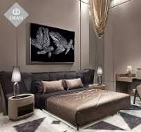Cama de madeira macia, cama queen com suporte para noite e almofada, placa  de cabeça, dupla, preta, king size, moderna, cama de couro genuíno