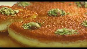 Lebanese Nammoura Maamoul Mad With Qashta Easy Delicious Semolina Cak Filling Recipes Cream Filling Recipe Recipes