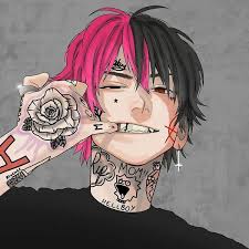 Tons of awesome lil peep cartoon wallpapers to download for free. Anime Lil Peep Poster By Morgan Millward