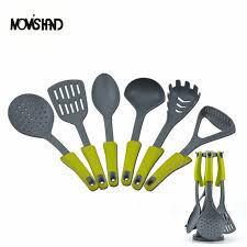Maybe you would like to learn more about one of these? Mom S Hand 6pcs Set Cooking Utensil Set Nylon Cooking Serving Kitchen Tools Kitchen Accessories Gadgets Aliexpress