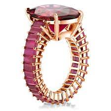Cushion Cut Ruby Engagement Rings丨italojewelry