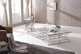 There are also luxury glass coffee tables with gold legs or chrome. Modrest Snyder Modern Square Glass Coffee Table