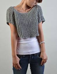 Cool short sleeve round neck knitted sweater for women. Hand Knit Sweater Short Sleeve Cropped Sweater Little Rug Etsy Hand Knitted Sweaters Knitted Sweaters Poncho Knitting Patterns