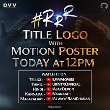 ✓ free for commercial use ✓ high quality images. Rrr Movie On Twitter The Wait Is Over Revealing The Title Logo With Motion Poster At 12 Pm Today 2 Hours To Rrrmotionposter Ssrajamouli Tarak9999 Ramcharan Ajaydevgn Aliaa08 Oliviamorris891 Dvvmovies Https T Co 8ngoytbyoq