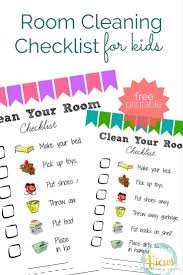 Forte says to prevent mildew and other buildup, it's best to deep clean your space at least every one to two weeks, depending on how often you wipe down your shower, sweep the floor, or disinfect faucets. Room Cleaning Checklist For Kids Clean Room Checklist Kids Cleaning Checklist Cleaning Kids Room