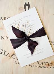 Some Custom Work Wedding Invitation Ribbon Script Wedding Invitations Diy Invitations
