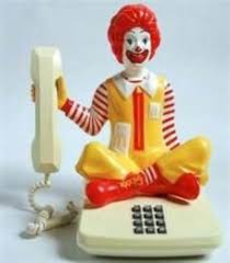 Ronald Mcdonald Phone Ronald Mcdonald Novelty Telephones