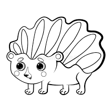 Learn how to draw and sketch frogs and create great cartoons illustrations and drawings with these free drawing lessons. Coloring Page Outline Of Cute Cartoon Hedgehog Vector Image Isolated On White Background Coloring Book Of Forest Wild Animals Stock Vector Illustration Of Isolated Black 174485695