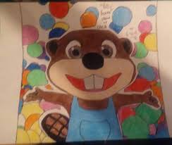 Busy Beavers This Is Billy Beaver A Sketch By Claude R Hill Iv On Wednesday June 12 2019 Art Day Busy Beaver Art