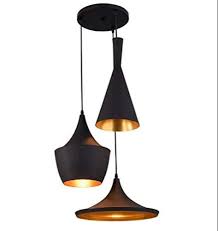 Lights can be mounted within the ceiling or hung far down as pendants. Light Industrial Black Finish Metal Shade Hanging Pendant Ceiling Lamp Fixture Tulip Cone Disc à¤²à¤à¤à¤¨ à¤µ à¤² à¤² à¤ª Valli Industries Delhi Id 21239513973