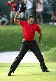Tiger Woods How Many Times Have We Seen Tiger Woods Pump His Fist At Sinking Another Pressure Putt In The Final Round Of Golf School Tiger Woods Golf Lessons