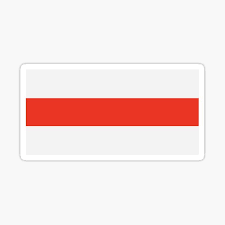 Alexander lukashenko's proposed flag for belarus. National Belarussian Flag Stickers Redbubble