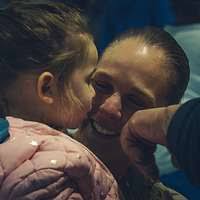 Molly Montier, a military child attending the Altus