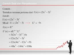 Soal soal integral dan pembahasan ini diambil dari soal soal un ebtanas dan soal uassoal integral ini sudah dilengkapi dengan pembahasan lengkapnya. Ppt Turunan Fungsi Aljabar Powerpoint Presentation Free Download Id 4843275