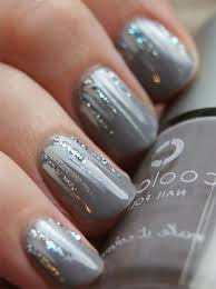 most beautiful gray nail art design ideas