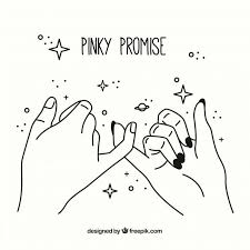 Closeup human hand ,hook each others little finger,to be. Hand Drawn Pinky Promise Concept How To Draw Hands Promise Tattoo Pinky Promise Tattoo