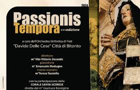 Al via domani la 25esima edizione di “Passionis Tempora”