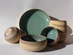 Atelier Cedric Mataix France 2017 Argilla Aubagne France International Pottery Fair Sandstone Dish Bowl Vessel Ceramique Bowl Aubagne