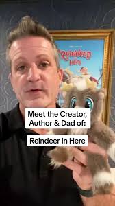 More about the Reindeer in Here tradtion and why it was created! It started  off as a book and evolved into a movie! #reindeerinhere  #kidschristmasactivities #kidschristmasbooks #kidschristmasmovies