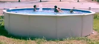 Pose liner piscine hors sol. Liner Piscine Hors Sol 75 100eme Overlap