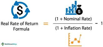 Using the formula, one would set npv equal to zero and solve for the discount rate, which is the irr. Real Rate Of Return Definition Formula How To Calculate