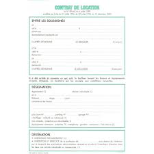Le contrat de bail pour un logement meublé est encadré par la loi alur. Exemple Contrat De Location Non Meuble Le Meilleur Exemple