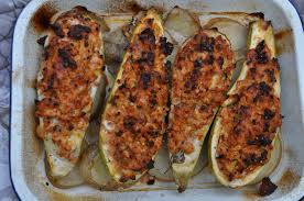 Stuffed Marrows Qarabaghli Mimli Bil Kapuljat A Maltese Mouthful Stuffed Marrow Maltese Recipes Food