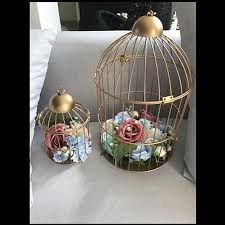 Bird cage,bird cage golden in white,decorative bird cage,large bird cage,antique bird cage,bird cage for sale,wholesale bird cage a gorgeous four post gold finish conservatory bird cage. Buy Online 1pcs Gold Continental Iron Birdcage Decorative Window Small Cage Wedding Ornaments Classical Cages Bird Bed Decorative Flower Alitools