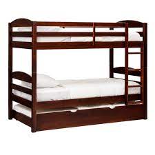 House bed daybed twin size bed frame with trundle and roof, twin trundle daybed for kids, no box spring needed (white (trundle house daybed)) 4.5 out of 5 stars. Solid Twin Bunk Trundle Bed Pier 1