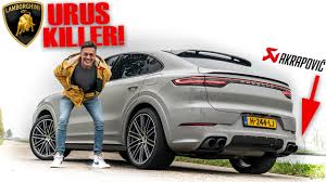 1080nm Porsche Cayenne Coupe Turbo S E Hybrid Met Akrapovic Youtube