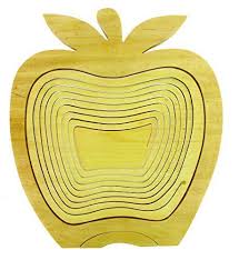 Corbeille A Fruits Pliable Dessous De Plat En Bois D Hevea Design Pomme Dessous De Table En Forme De Pomme G Corbeille De Fruits Dessous De Plat Corbeille