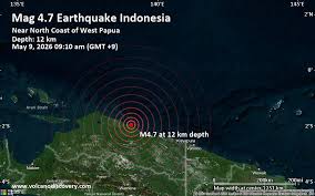 Earthquake Activity Worldwide on May 9, 2026