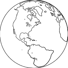 Earth Globe Coloring Page Wecoloringpage 006 Wecoloringpage Globe Drawing Earth Coloring Pages Earth Globe