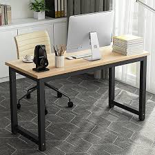 55 Quot Computer Desk Little Tree Large Office Desk Study Writing Desk Table Workstation For Home Offi Large Office Desk Office Desk Office Furniture Desk