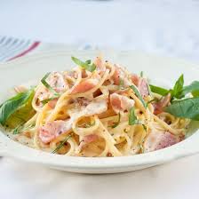 Pates A La Carbonara Recette Pates Carbonara Recette De Plat Carbonara