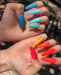 Check out these 22 popular nail ideas we have prepared for you. 45 Simple Summer Nails Colors Designs 2019 Koees Blog Bright Summer Acrylic Nails Summer Nails Colors Bright Summer Nails