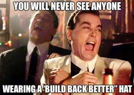 VoBss - Build Back Better Meme Download: https://www.vobss.com/meme/build- back-better-meme-2/ Download Funny Build Back Better Meme. Discover more  Better, Boris Johnson, Build, Joe Biden, Politics memes. | Facebook
