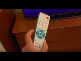 No external buttons on hotel tv? Clean Remote Tv Input Change Youtube