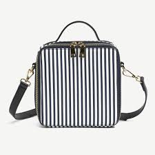 Yargici Striped Bag Cantalar Canta Omuz Cantasi
