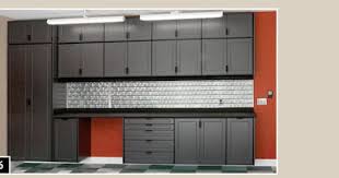 Garage Cabinet And Color Scheme Ideas Garage Interior Garage Cabinets Garage Workshop