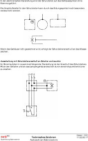 Die kreuzschaltung anhand des stromlaufplans in. Fachzeichnen Elektrotechnik Pdf Kostenfreier Download