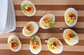 Red Hot Buffalo Deviled Eggs Recipe Epicurious Com Deviled Eggs Recipes Appetizer Recipes