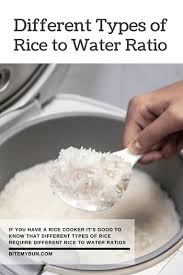 Level it out and place your index finger so that it is touching the surface of the rice. Rice To Water Ratio In A Rice Cooker White Jasmine Basmati