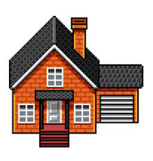 Pixel Art House Vector Images Over 410 Welcome to /r/pixelart, where you can browse, post, ask questions easy pixel art cool pixel art game character design game design pixel drawing 2d game art.